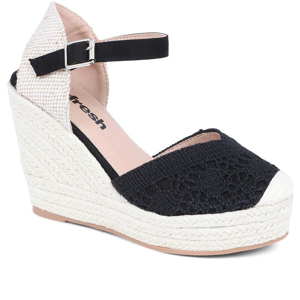 Espadrille Wedge Sandals (XTI37510) by Refresh @ Pavers Shoes