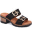 Double Buckle Mule Sandals - CENTR37029 / 323 307 image 0