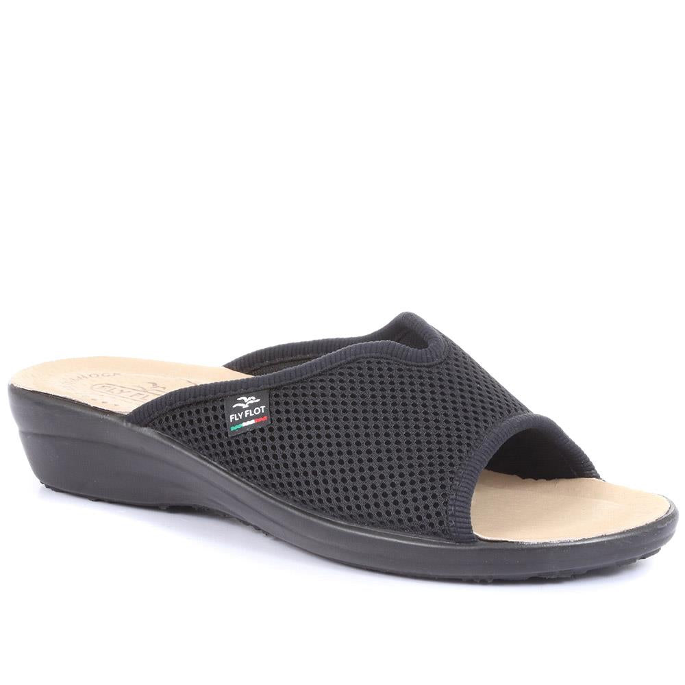 Ladies Wide Fit Mule Sandals - FLY27046 / 312 281 image 0