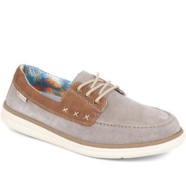 Lace-up Boat Shoes