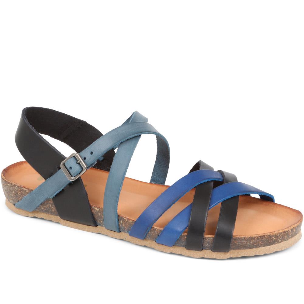 Strappy Leather Sandals - VAN37502 / 323 818 image 0