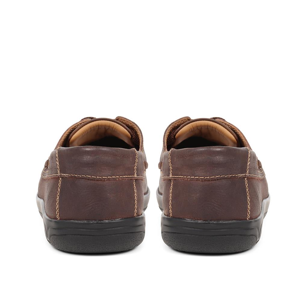 Maximus Extra Wide Leather Boat Shoes - MAXIMUS / 323 739 image 2