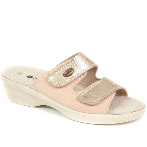 Geox® BOREALIS: Junior Girl's Grey Closed Toe Sandals | Geox ®