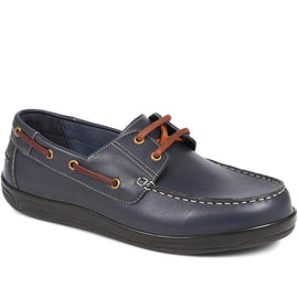 Extra Wide Leather Moccasins