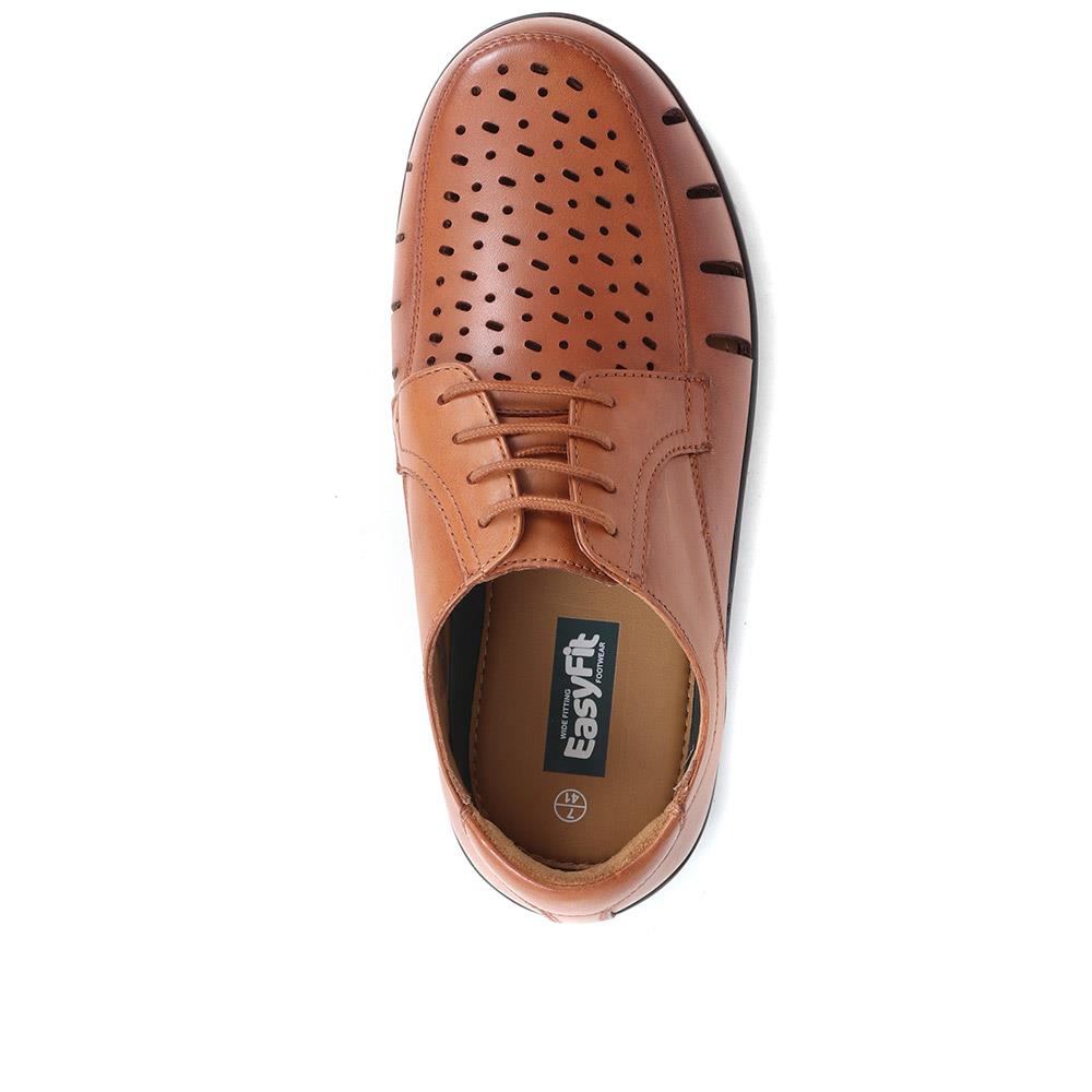 Wide Fit Leather Shoes - CRISTIANO / 323 745 image 3