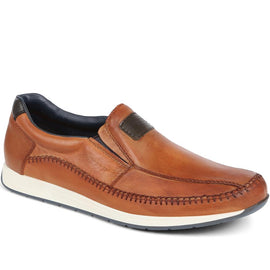 Leather Slip-On Shoes