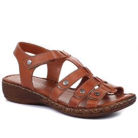 Leather T-Bar Sandals