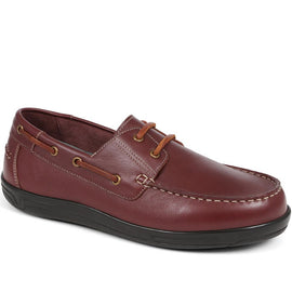 Extra Wide Leather Moccasins