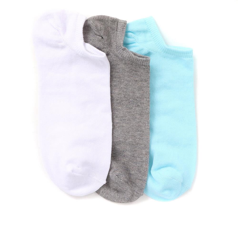 3-Pack No Show Ankle Socks - ASENA37001 / 324 030 image 0