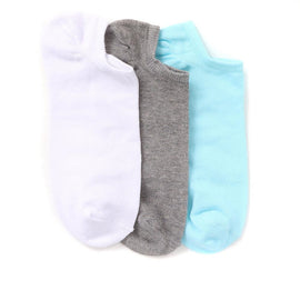 3-Pack No Show Ankle Socks