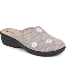 Floral Mule Slippers