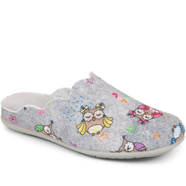 Owl Mule Slippers