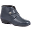 Wide Fit Leather Ankle Boots - KF28026 / 313 332 image 0