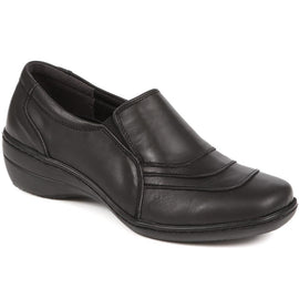 Leather Slip-On Shoes