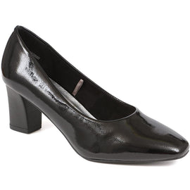 Patent Heeled Pumps