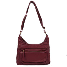 Zip Close Shoulder Bag