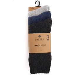 Three Pack Mens Socks