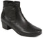 Polished Leather Heeled Ankle Boots - FUTUR38001 / 324 209 image 0