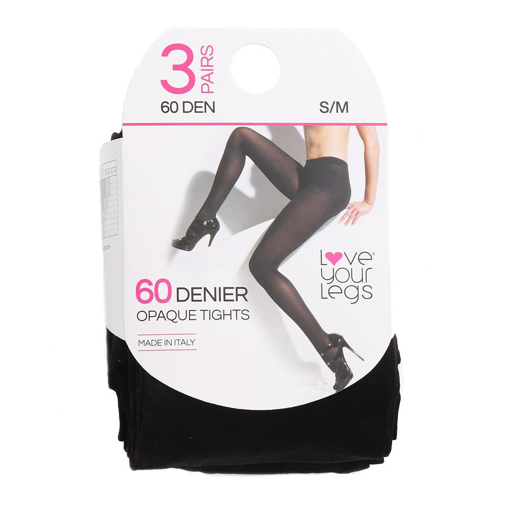 Opaque 60 denier tights, 2-pack