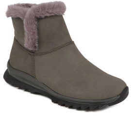 Fleece Lined Ankle Boots