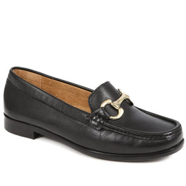 Leather Snaffle Loafers