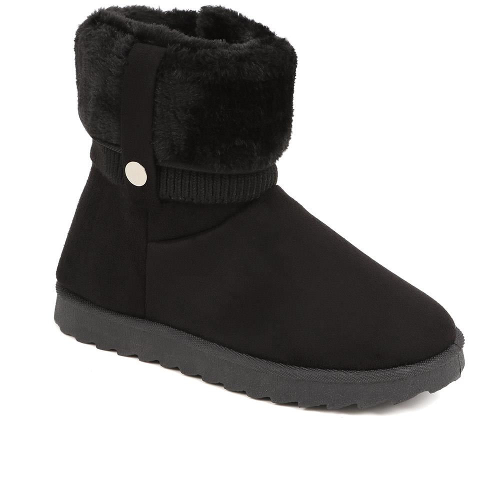 Fleece Lined Soft Ankle Boots - ACADE38007 / 324 548 image 0