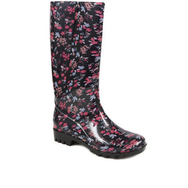 Floral Wellies