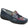 Embroided Panel Leather Loafers - CONT39001 / 325 241