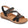 Adjustable Embellished Raffia Sandals - BAIZH39063 / 325 345
