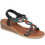 Embellished Wedge Sandals  - BAIZH39071 / 325 102 image 0