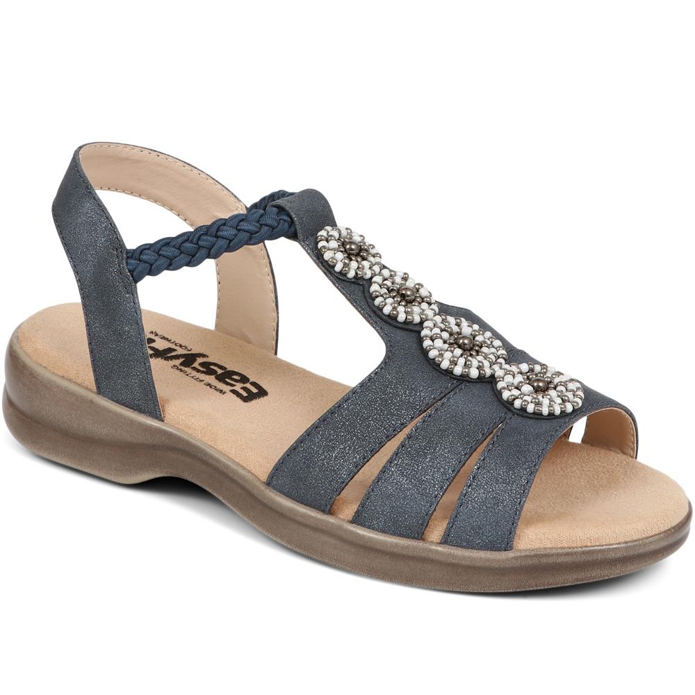 Embellished Open-Toe Sandals  - BARBERA / 325 257 image 0
