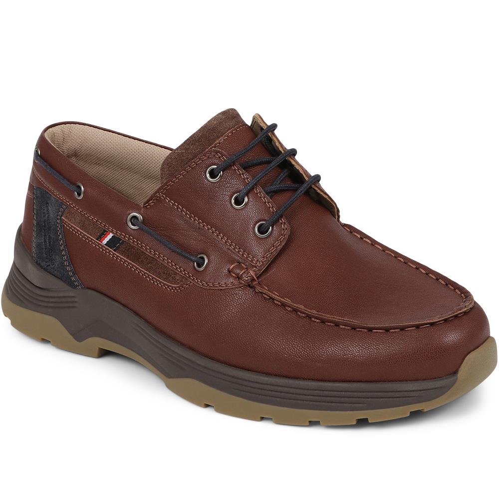 Frank Leather Boat Shoe - FRANK / 325 169 image 0