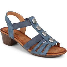 Slip-On Heeled Sandals 
