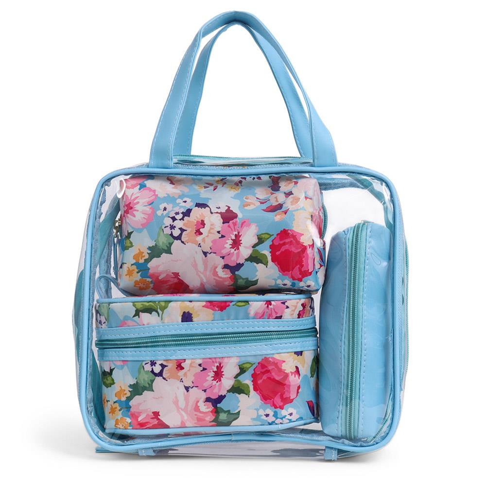 Trio of Floral Makeup Bags - HTZ39003 / 325 401 image 0