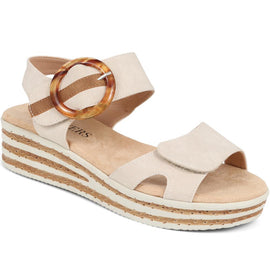 Touch-Fasten Wedge Sandals 