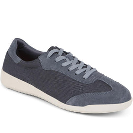 Memory Foam Leather Trainers 