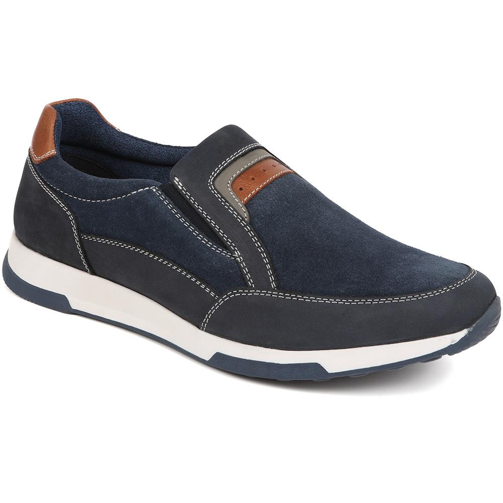 Leather Slip-On Trainers  - TEJ39003 / 324 933 image 0