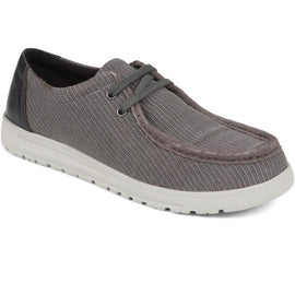 Lightweight Lace-Up Boat Shoes 