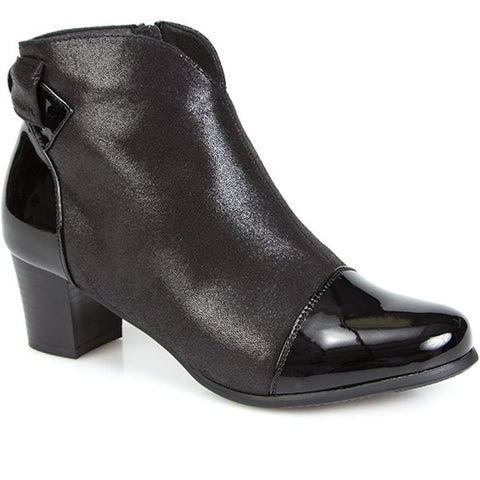 pavers wide fit ankle boots