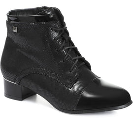 Lace-Up Ankle Boots