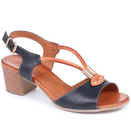 Leather Slingback Sandal