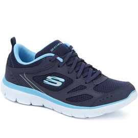 Summits Suited Lace-Up Trainer