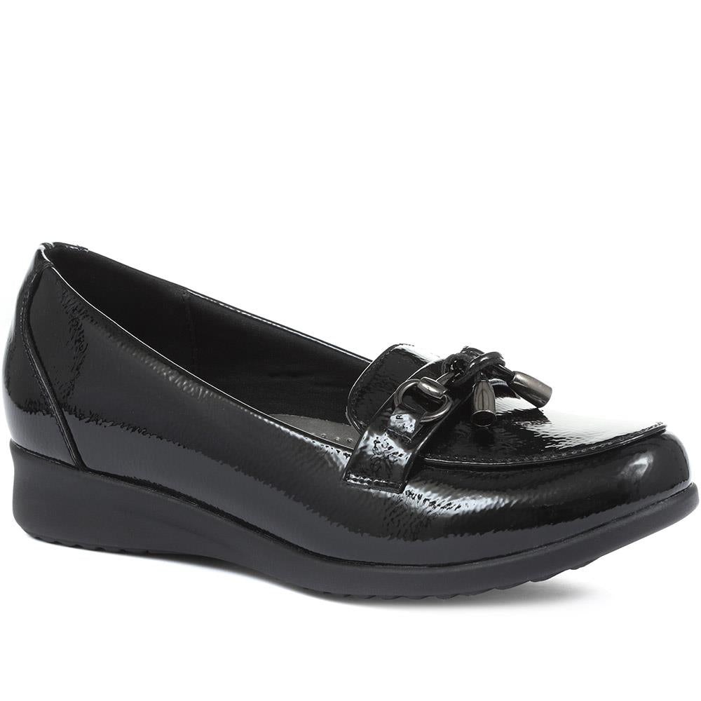 Patent Ladies Loafers - WK32023 / 319 104 image 0