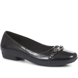 Slip-On Ballerina Pumps