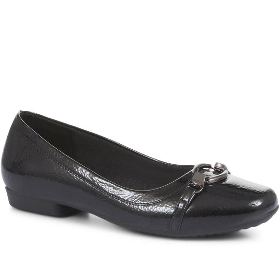 Slip-On Ballerina Pumps (WK33001) by Pavers @ Pavers Shoes - Your ...