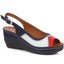 Wide Fit Wedge Sandals - WLIG33013 / 319 660 image 0