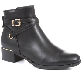 Buckle Ankle Boots