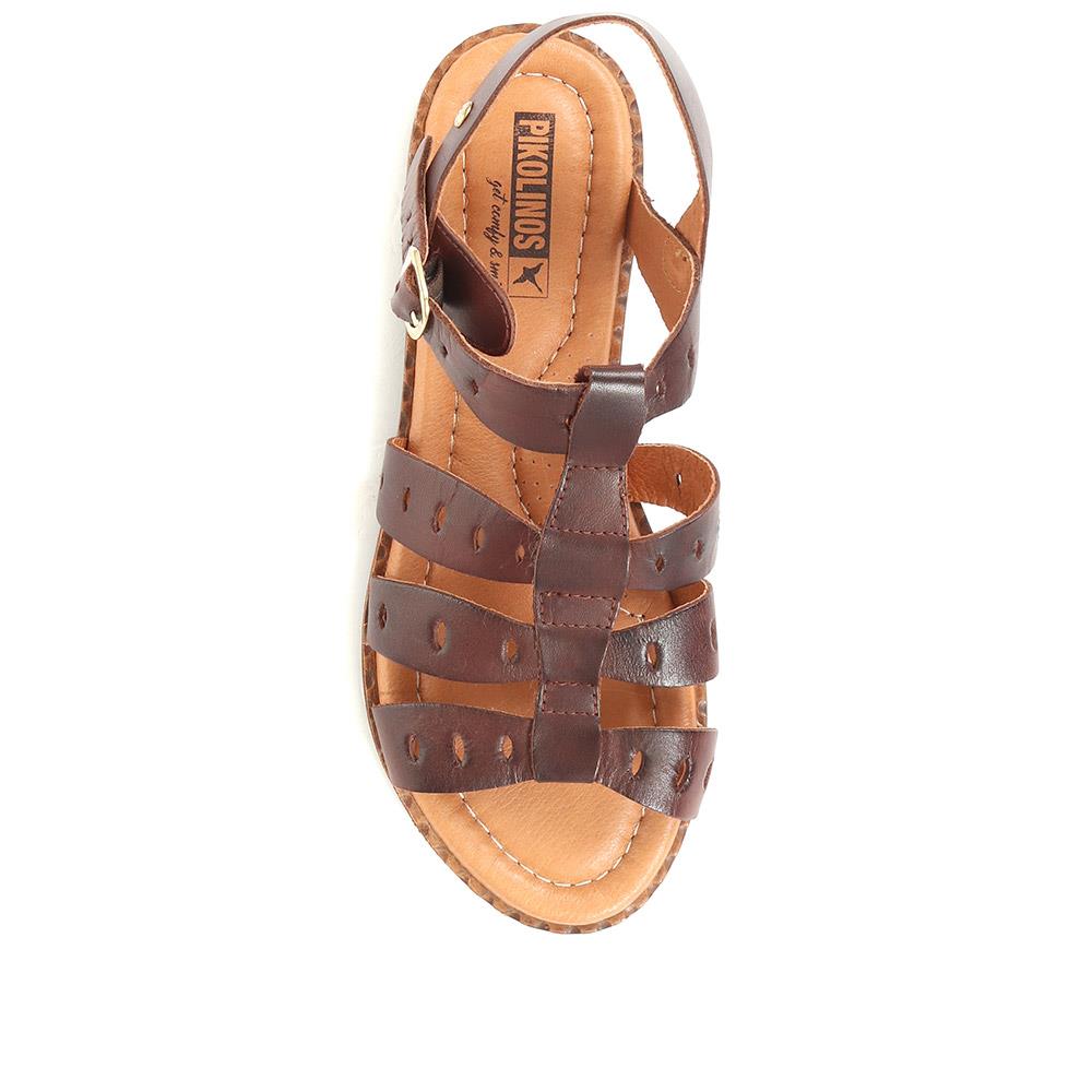 Leather Gladiator Sandals - PIKO35501 / 322 083 image 3
