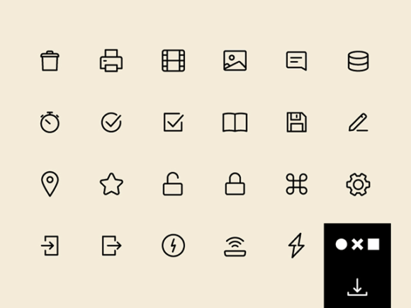 Download Ui 100 A Set Of Svg Essential Icons