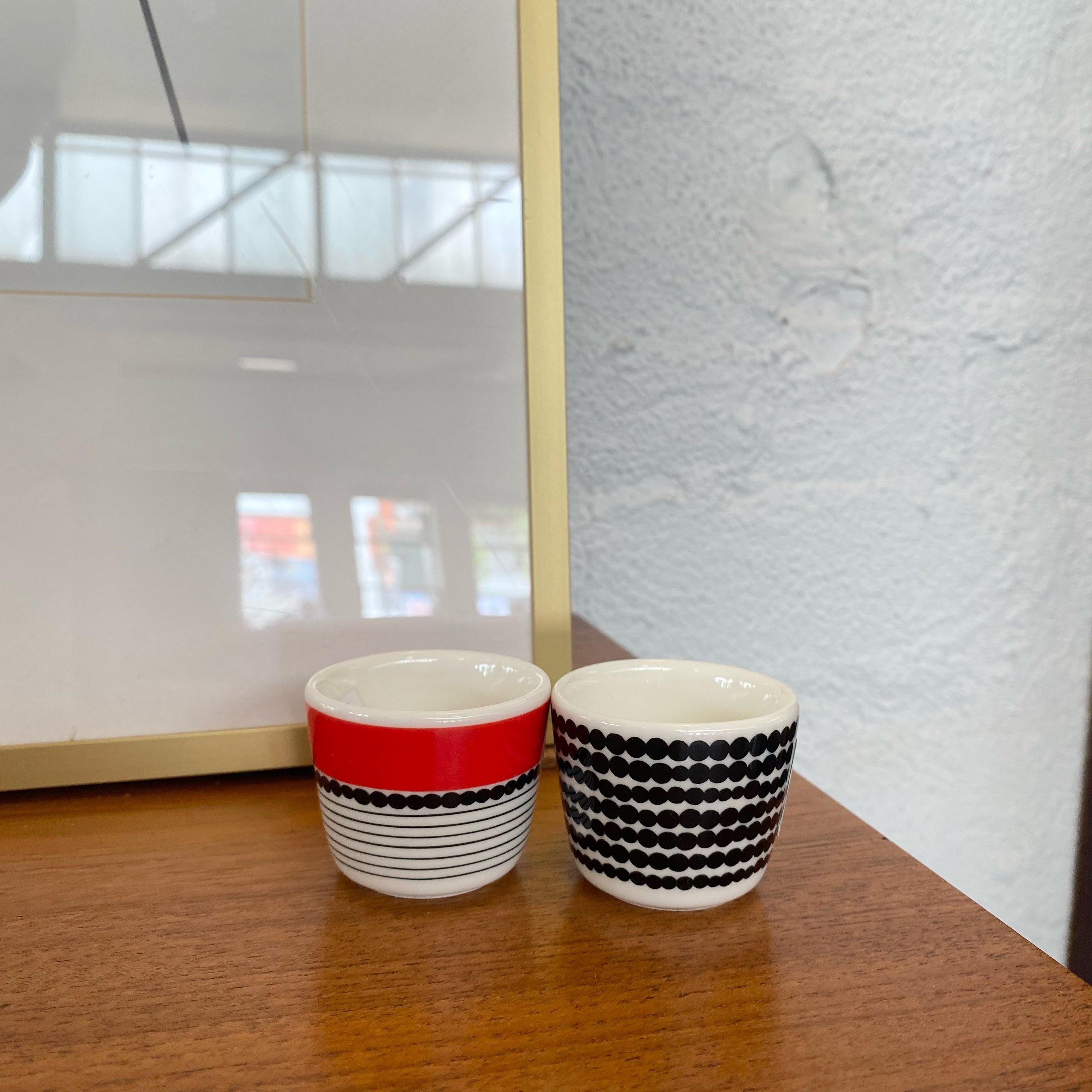 Set of Marimekko Egg Cups - Oiva / Siirtolapuutarha (065804) –  Grandfather's Axe